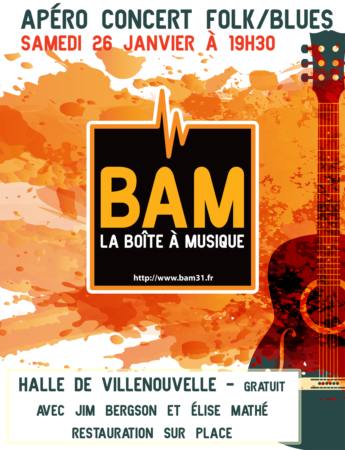 apéro concert 26 janvier